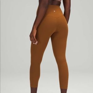 lululemon align leggings brown